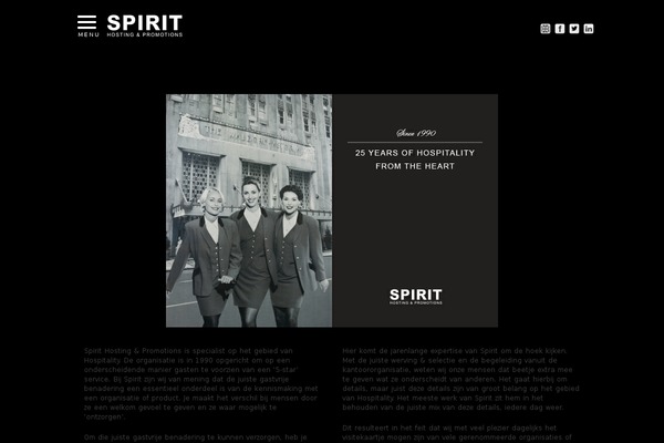 spirithosting.nl site used Meshable2