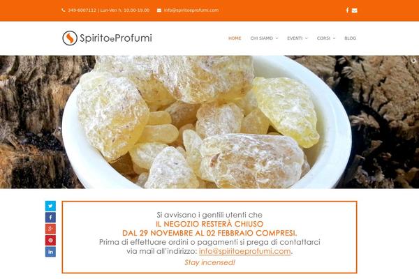 Total Child theme site design template sample