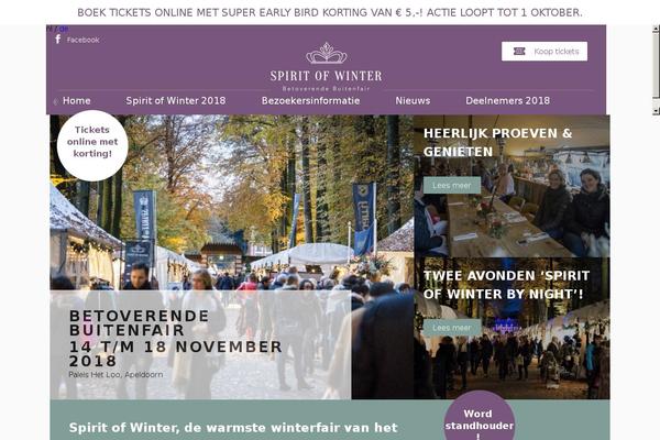 spiritofwinter.nl site used Spiritofwinter