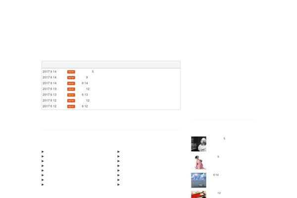 Jin-child theme site design template sample