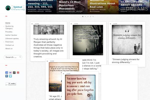 Site using Zilla-social plugin