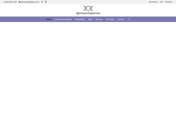 Divi Child theme site design template sample