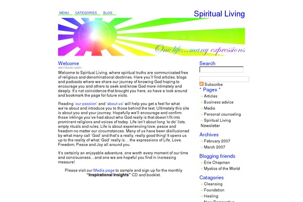 spiritualliving.net site used Water-10
