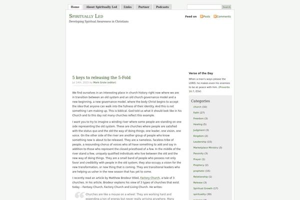 Misty Look theme site design template sample