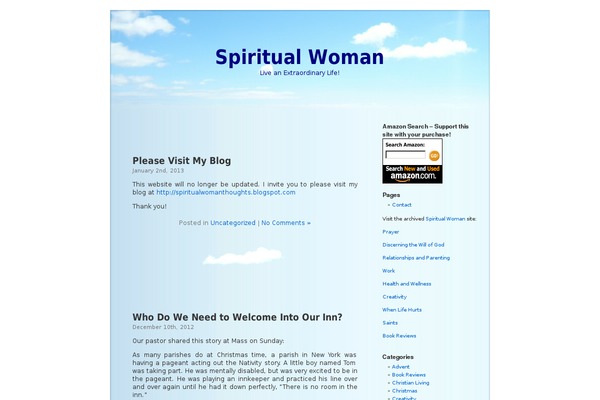 BlueSky theme site design template sample