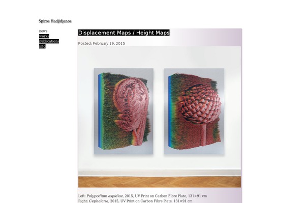 Twenty Ten theme site design template sample