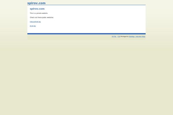 spirov.com site used Niki