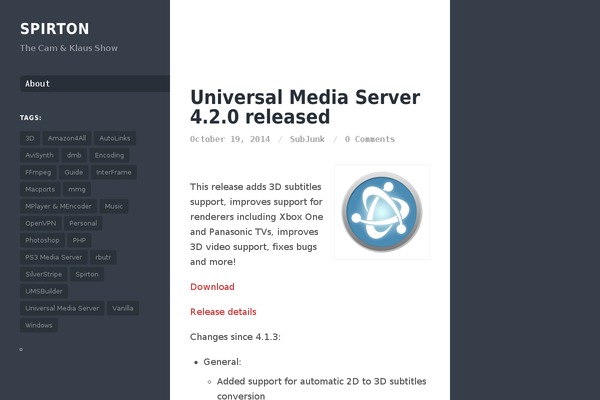 Site using Syntax Highlighter and Code Colorizer for WordPress plugin