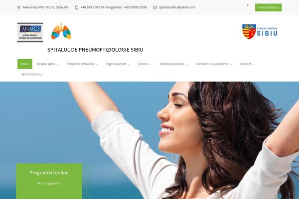 MediCenter theme site design template sample