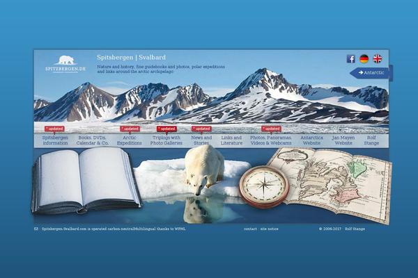 spitsbergen-svalbard.com site used Spitzbergen