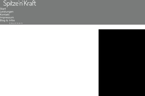 Site using Scroll Triggered Boxes plugin