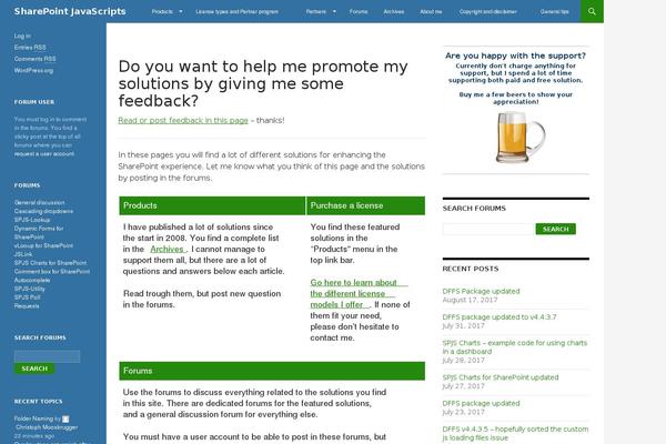 Site using WordPress Simple Paypal Shopping Cart plugin