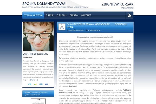 Thesis 1.8.4 theme site design template sample