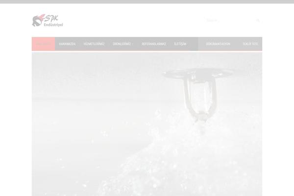 Factory theme site design template sample