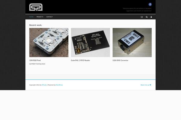 Pinpoint theme site design template sample