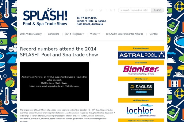 Evento theme site design template sample
