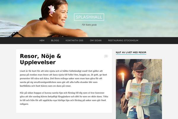 Griffin theme site design template sample