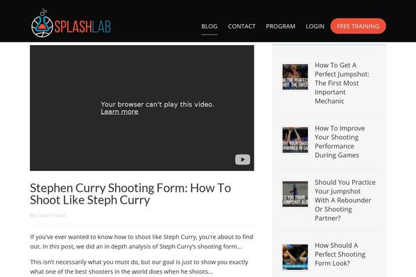 Rise theme site design template sample