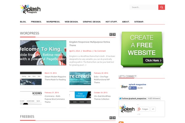 Site using Social Media Tabs plugin
