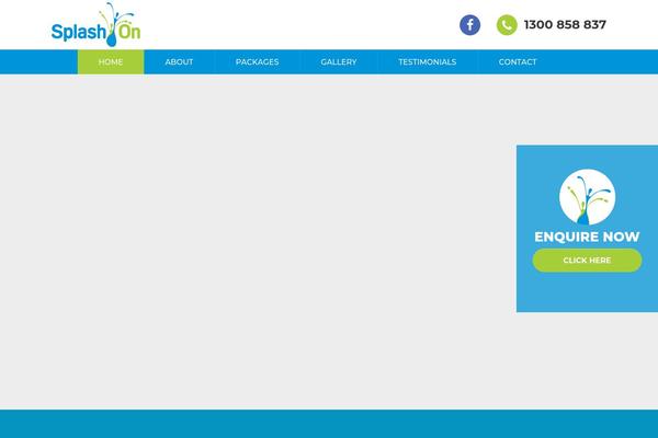 splashon.com.au site used Splashon