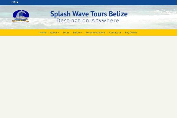 Wiz-child theme site design template sample