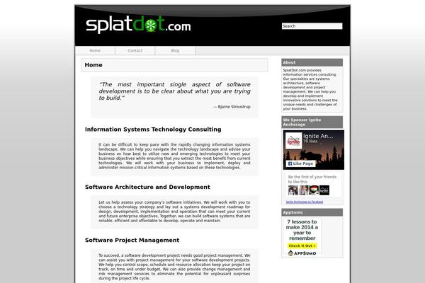 splatdot.com site used cbOne