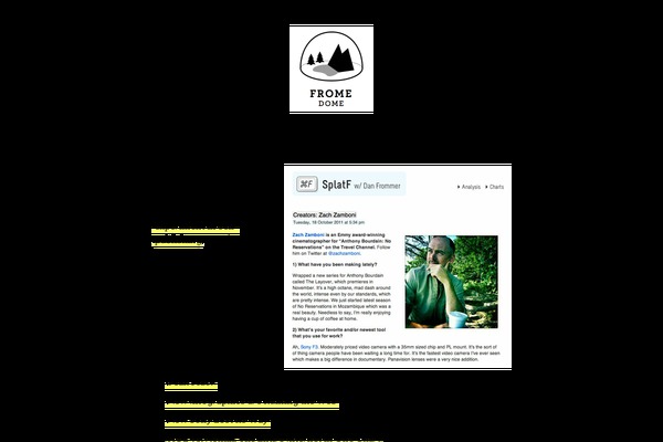 splatf.com site used Fromedome