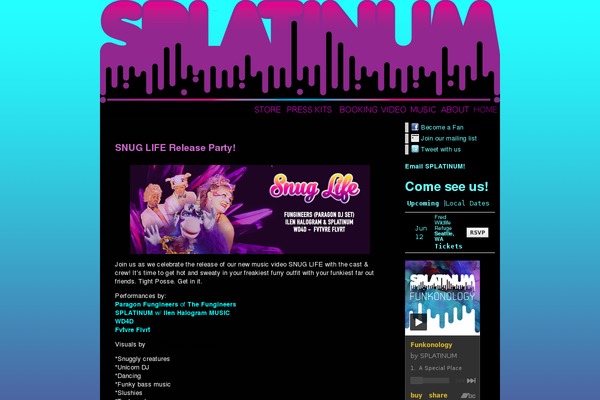 Site using Facebook Vinyl plugin