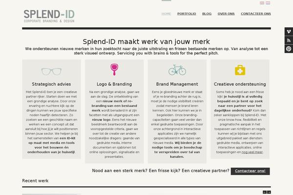Dano theme site design template sample