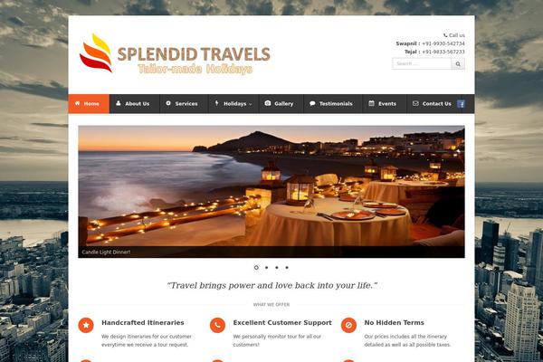 Wpex Pytheas theme site design template sample