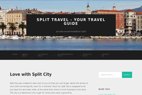 Hemingway theme site design template sample