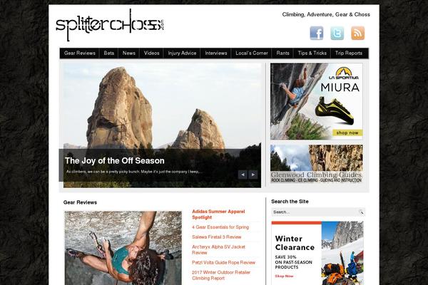 Journey theme site design template sample