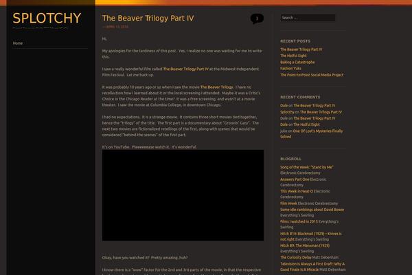 Sunspot theme site design template sample