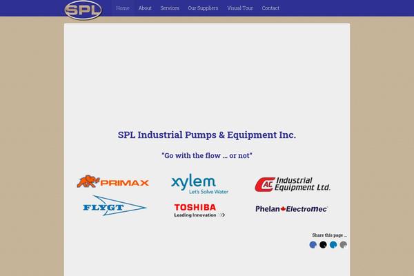 splpumps.com site used Esperanza Lite
