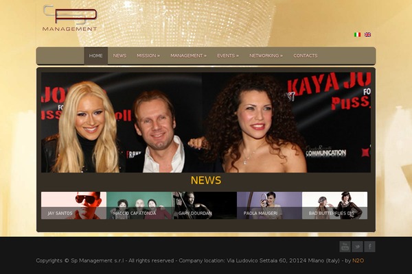 Cherry theme site design template sample