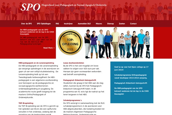 spo-groningen.nl site used Spo