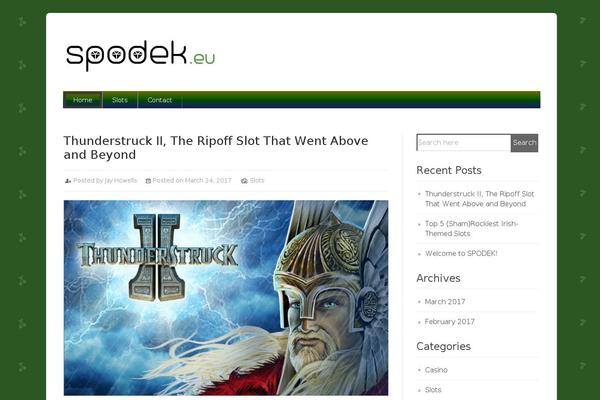 Rethink theme site design template sample