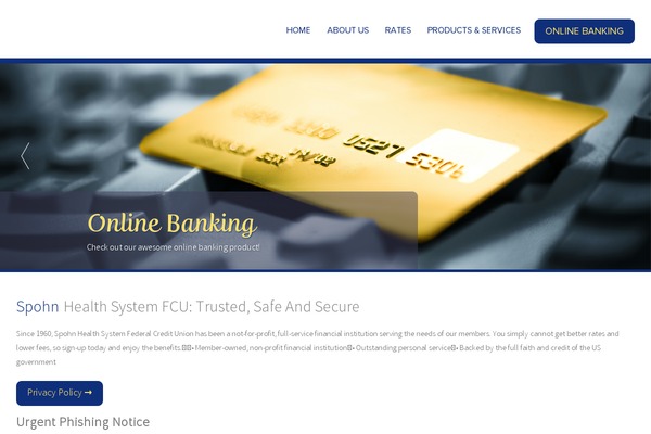spohnfcu.com site used Recreate