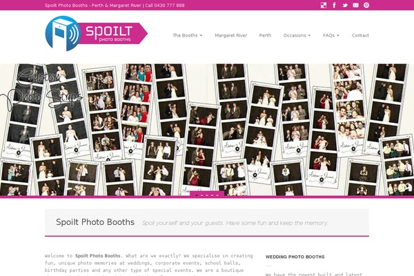 spoiltphotobooths.com.au site used Superspark-v1-01