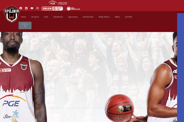 Gridiron theme site design template sample