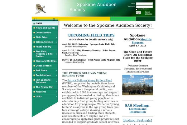 spokaneaudubon.org site used Yardmapwp