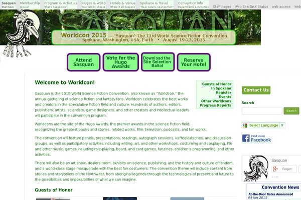 RCG Forest theme site design template sample
