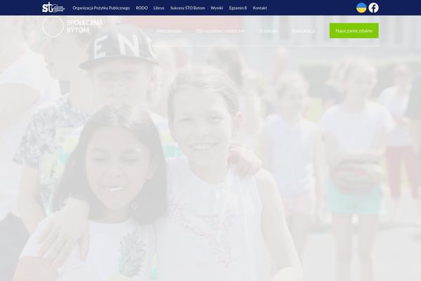 Smarty-child theme site design template sample
