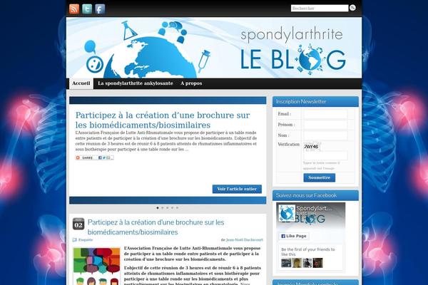 Graphene theme site design template sample