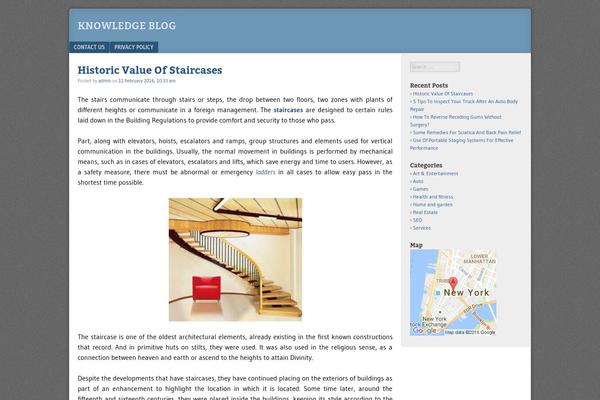 F2 theme site design template sample