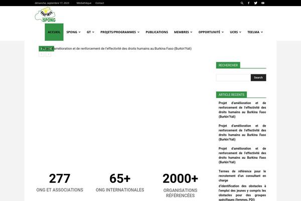 Site using Td-subscription plugin