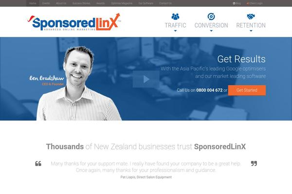sponsoredlinx.co.nz site used Slx