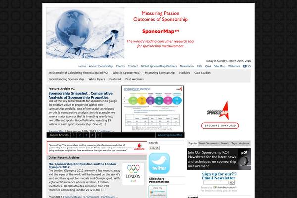 sponsormap.com site used Wp-magtheme10-basic