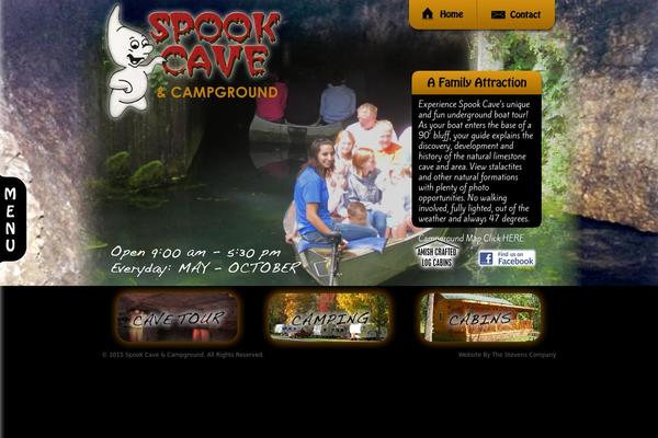 spookcave.com site used Spook