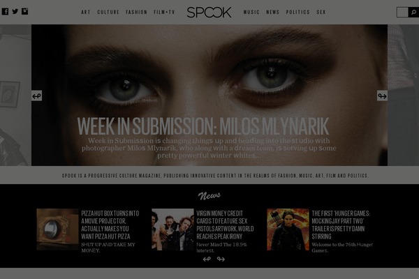 BlankSlate theme site design template sample
